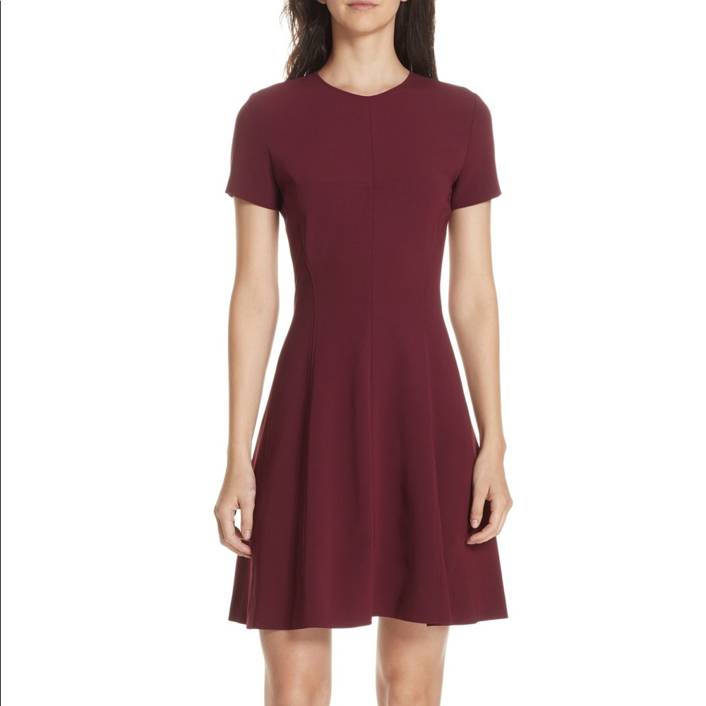 THEORY - Modern Seamed Shift Dress